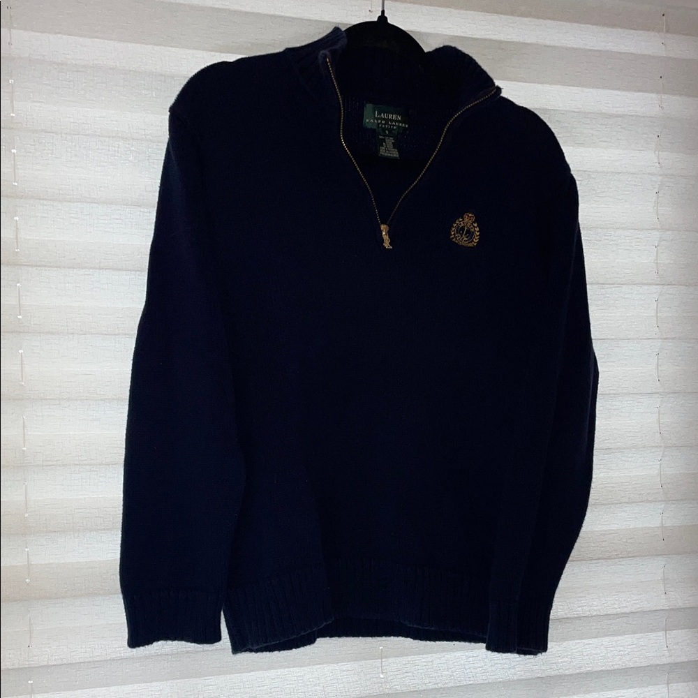 Ralph Lauren Navy Blue Petite Women’s Sweater